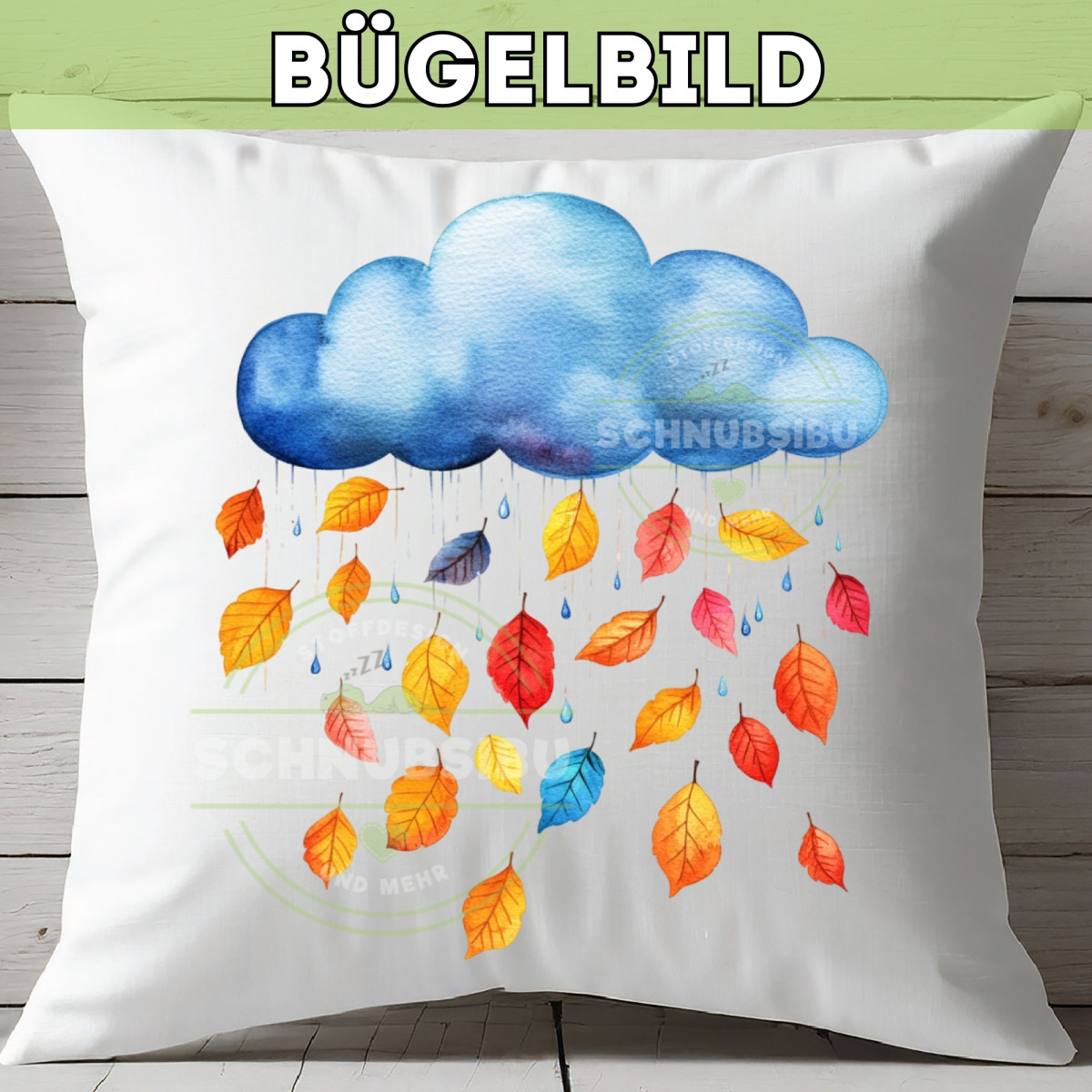 Bügelbild Halloween/Herbst VB